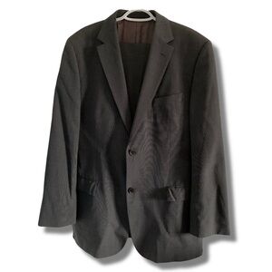 Boss Hugo Boss Bertolucci Movie Charcoal Suit Size 44 (54 EU)